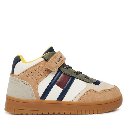Obrázek produktu Sneakersy Tommy Hilfiger High Top Lace-Up / Velcro Sneaker T1X9-35229-1269 M Barevná