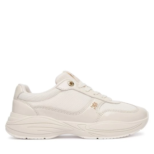 Obrázek produktu Sneakersy Tommy Hilfiger Modern Runner Shiny Leather FW0FW09413 Béžová
