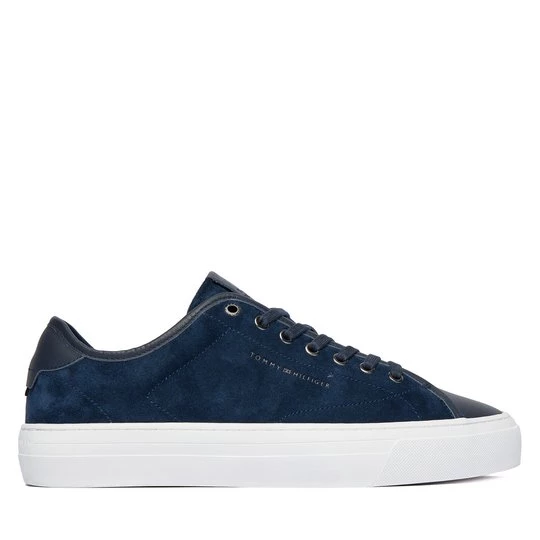 Obrázek produktu Sneakersy Tommy Hilfiger Premium Dress Leather Mix FM0FM05842 Tmavomodrá