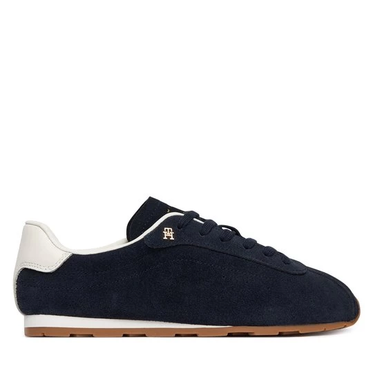 Obrázek produktu Sneakersy Tommy Hilfiger Th Bella Low Runner Suede FW0FW09189 Tmavomodrá