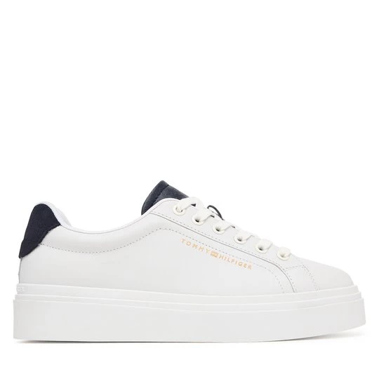 Obrázek produktu Sneakersy Tommy Hilfiger Th Feminine Platform Monogram FW0FW09594 Bílá