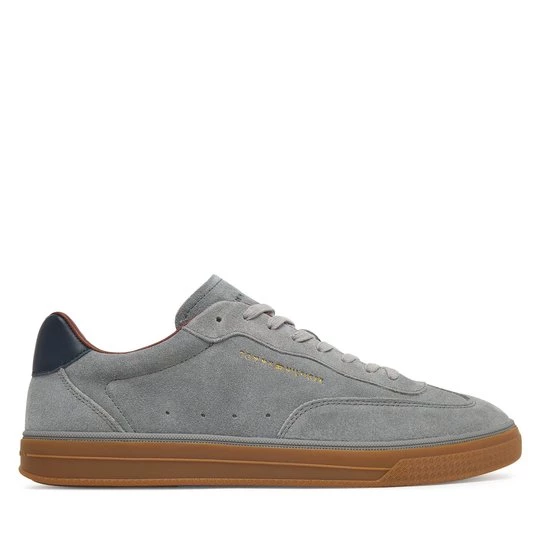 Obrázek produktu Sneakersy Tommy Hilfiger Th Lo Lux Suede Sneaker FM0FM05997 Šedá
