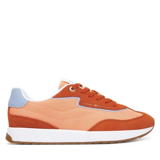 Obrázek produktu Sneakersy Tommy Hilfiger Th Retro Runner Mix FW0FW09410 Oranžová