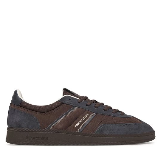 Obrázek produktu Sneakersy Tommy Jeans The Greenwich Edge Suede EM0EM01662 Hnědá