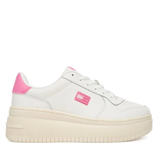 Obrázek produktu Sneakersy Tommy Jeans Tjw Basket Flatform EN0EN02981 Bílá