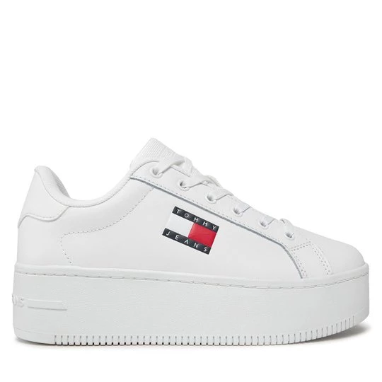 Obrázek produktu Sneakersy Tommy Jeans Tjw Flatform Ess EN0EN02518 Bílá
