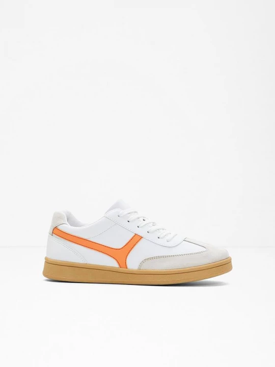 Obrázek produktu Sneakersy w stylu retro BonPrix biały