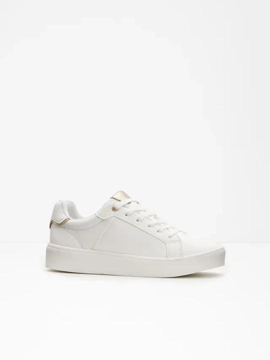 Obrázek produktu Sneakersy z wkładką amortyzującą BonPrix biały