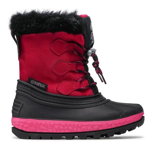 Obrázek produktu Sněhule Boatilus Youth Joggy Sint Leather Boot NJ16 VAR.21ZU Růžová
