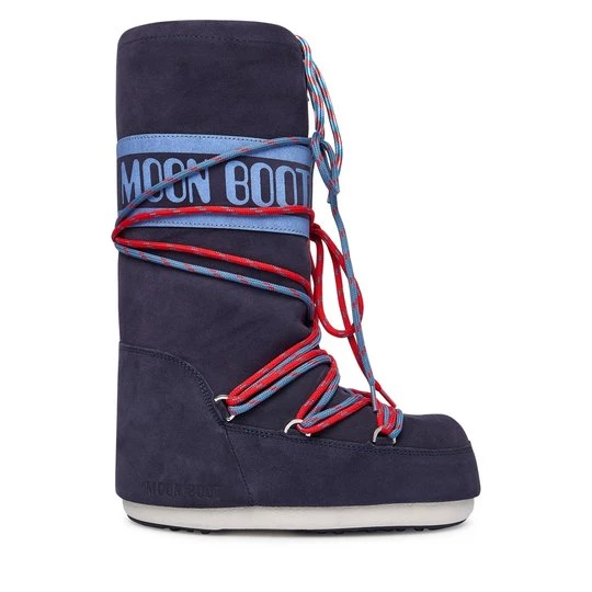 Obrázek produktu Sněhule Moon Boot Mb Icon Suede Laces 80D1403050 Tmavomodrá