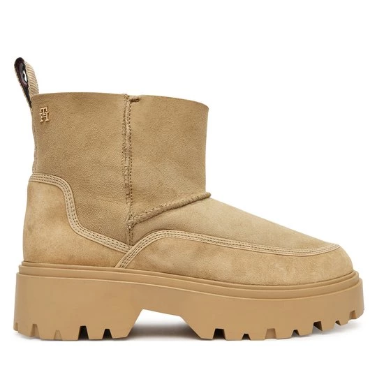 Obrázek produktu Sněhule Tommy Hilfiger Real Shearling Pullon FW0FW08997 Béžová