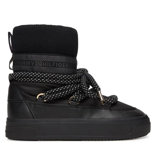 Obrázek produktu Sněhule Tommy Hilfiger Snow Boot Water Repellent FW0FW09260 Černá