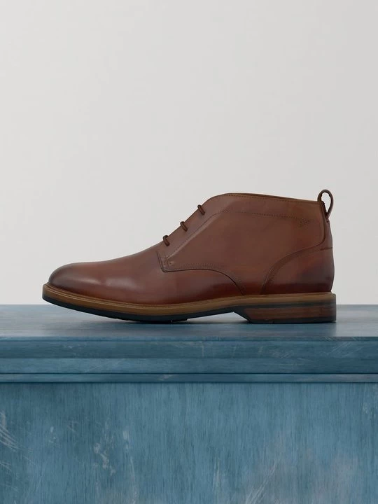 Obrázek produktu Šněrovací kotníkové boty Clarks světlehnědá
