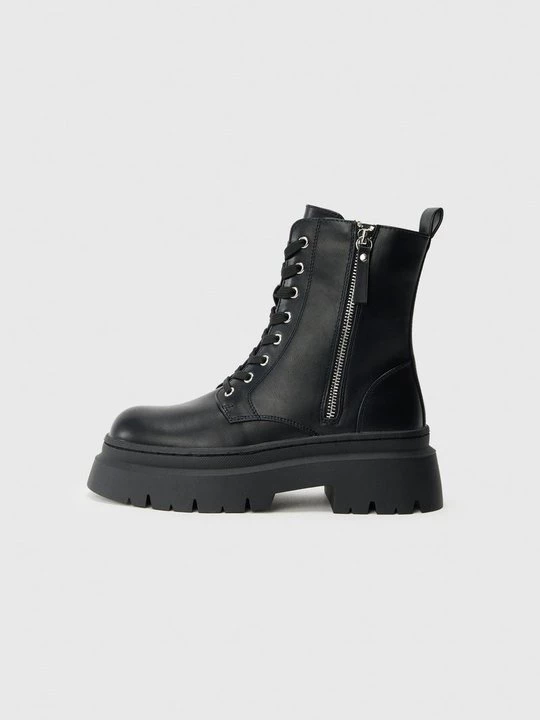 Obrázek produktu Šněrovací kotníkové boty Even&Odd By Zalando černá