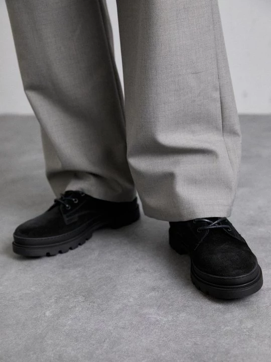 Obrázek produktu Šněrovací kotníkové boty Filling Pieces černá