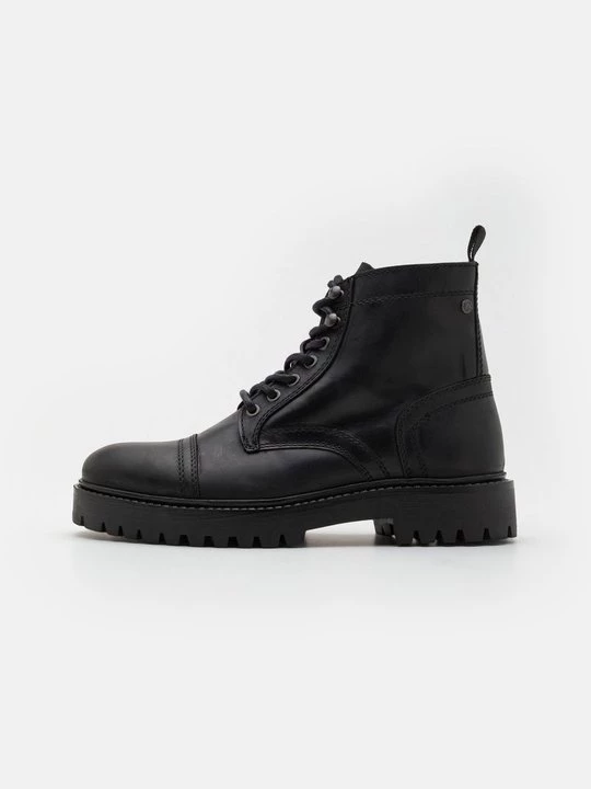 Obrázek produktu Šněrovací kotníkové boty Jack&Jones antracitová