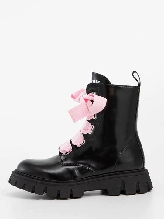 Obrázek produktu Šněrovací kotníkové boty MSGM černá