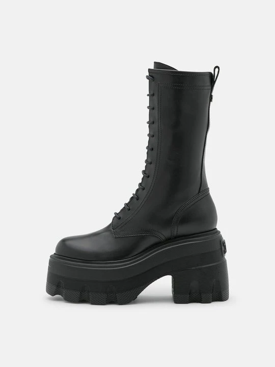 Obrázek produktu Šněrovací vysoké boty Casadei černá