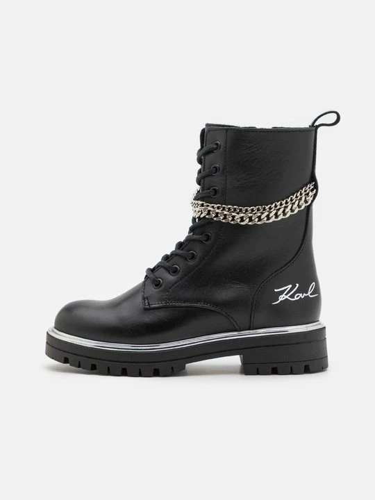 Obrázek produktu Šněrovací vysoké boty KARL LAGERFELD KIDS