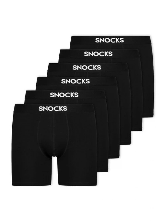 Obrázek produktu SNOCKS Boxerky  černá / bílá