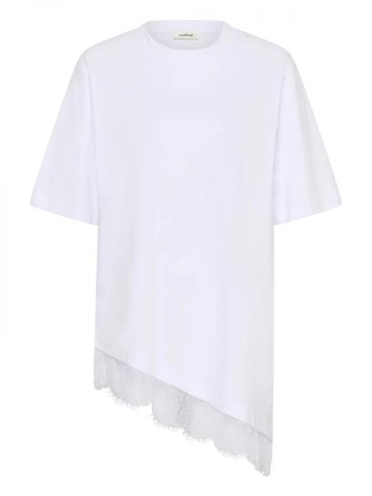 Obrázek produktu SOAKED IN LUXURY Oversized tričko 'SLJina' bílá