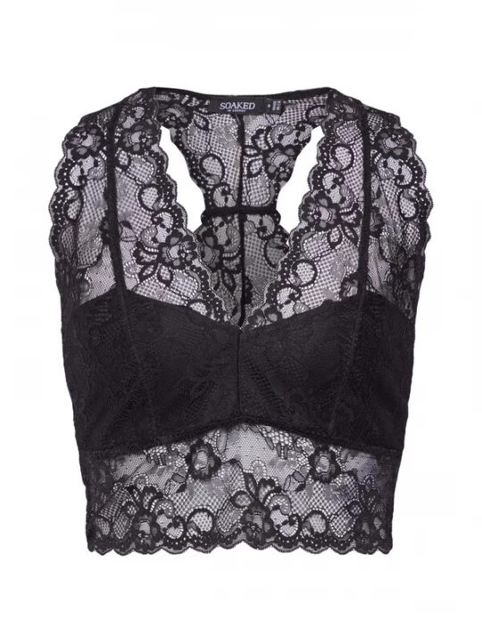 Obrázek produktu SOAKED IN LUXURY Top 'Dolly' černá