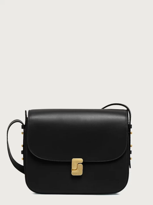 Obrázek produktu Soeur crossbody kabelka dámská kožená BELLISSIMA MAXI černá