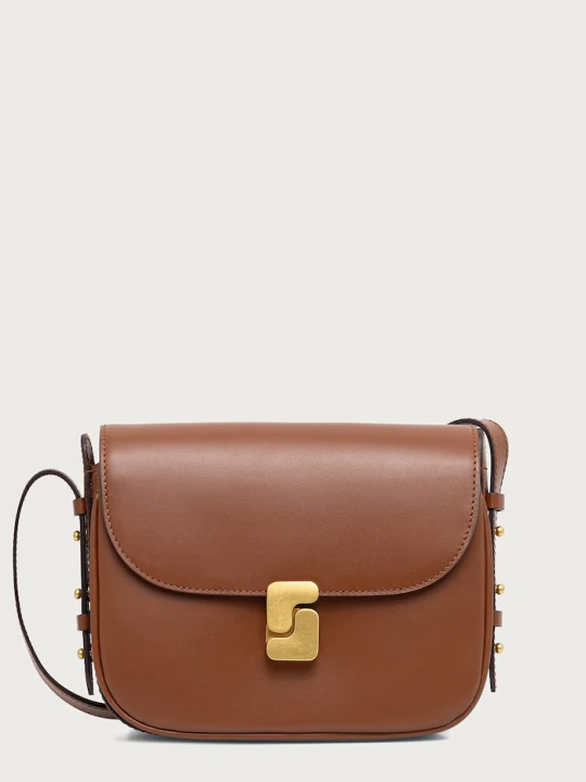 Obrázek produktu Soeur crossbody kabelka dámská kožená BELLISSIMA MINI hnědá