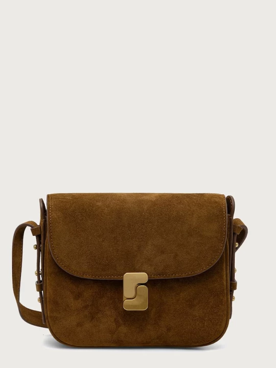 Obrázek produktu Soeur crossbody kabelka dámská semišová BELLISSIMA MINI hnědá