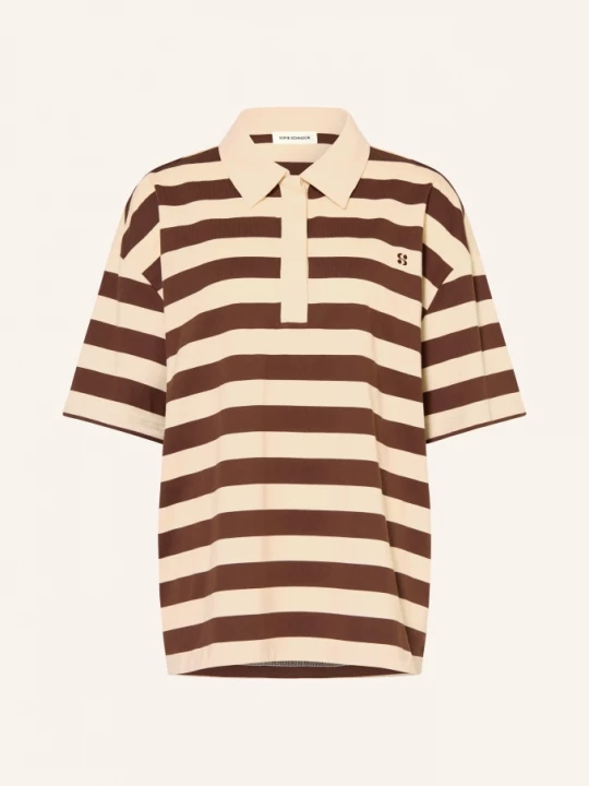 Obrázek produktu Sofie Schnoor Jerseyové Polo Tričko Pilsw krémová / hnědá