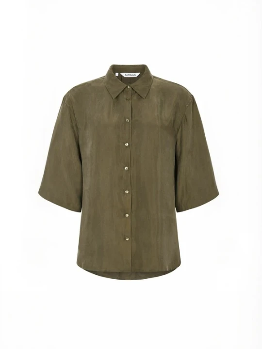 Obrázek produktu Soft Rebels Tričko ' SRFrances ' khaki