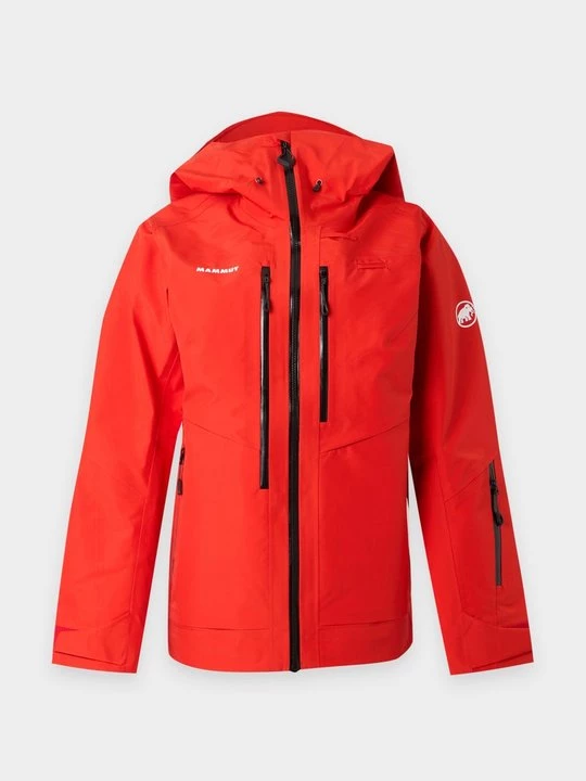 Obrázek produktu Softshellová bunda Mammut tmavě červená