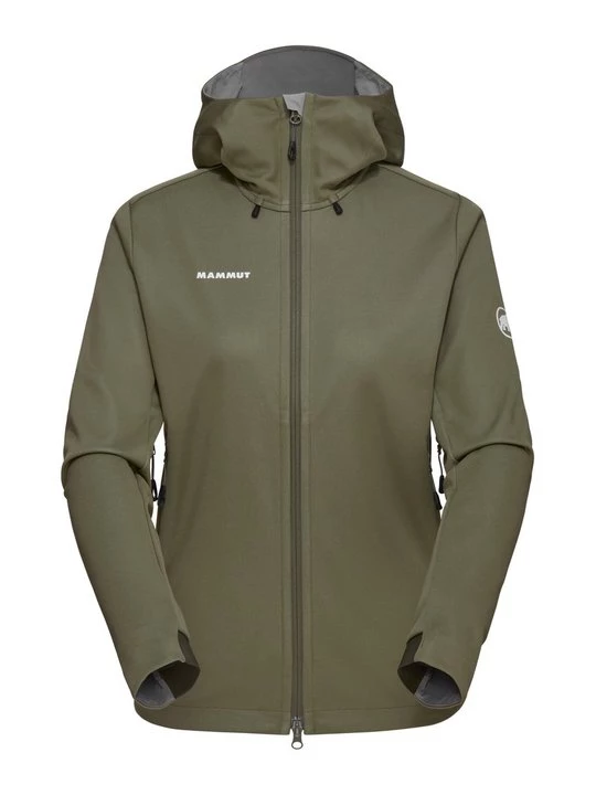 Obrázek produktu Softshellová bunda Mammut zelená