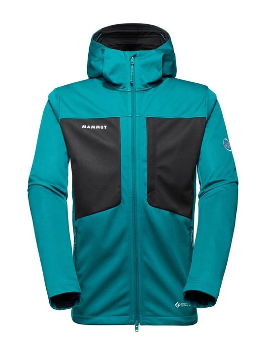 Obrázek produktu Softshellová bunda Mammut zelená