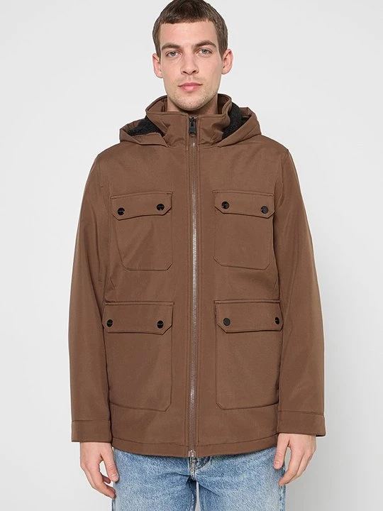 Obrázek produktu Softshellová bunda Michael Kors hnědá