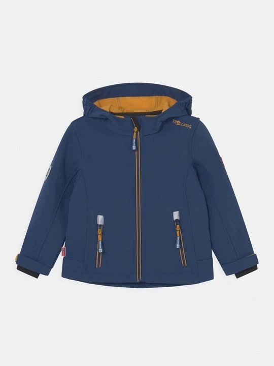 Obrázek produktu Softshellová bunda Trollkids tmavomodrý denim