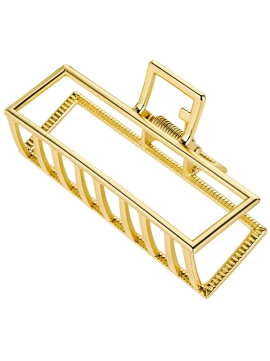 Obrázek produktu soho Hair accesoires Šperky do vlasů 'Niba Large Metal Hair Claw - Gold' zlatá