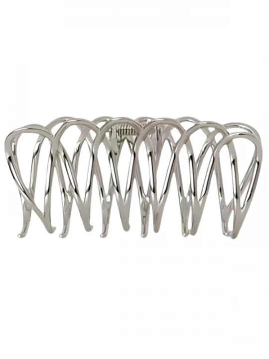 Obrázek produktu soho Hair accesoires Šperky do vlasů 'Olive Metal Hair Claw - Silver' stříbrná