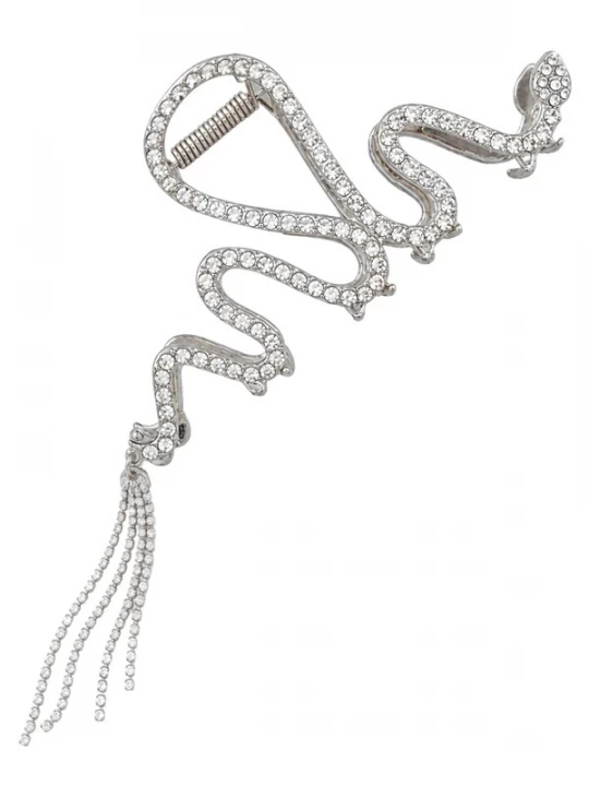 Obrázek produktu soho Hair accesoires Šperky do vlasů 'Risa Metal Hair Claw - Silver' stříbrná