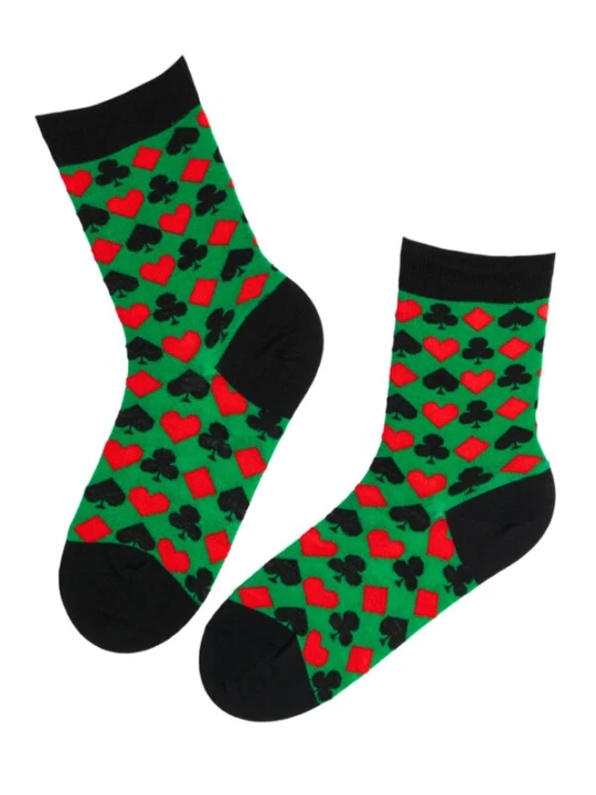 Obrázek produktu Sokisahtel Ponožky 'CASINO merino wool socks' zelená