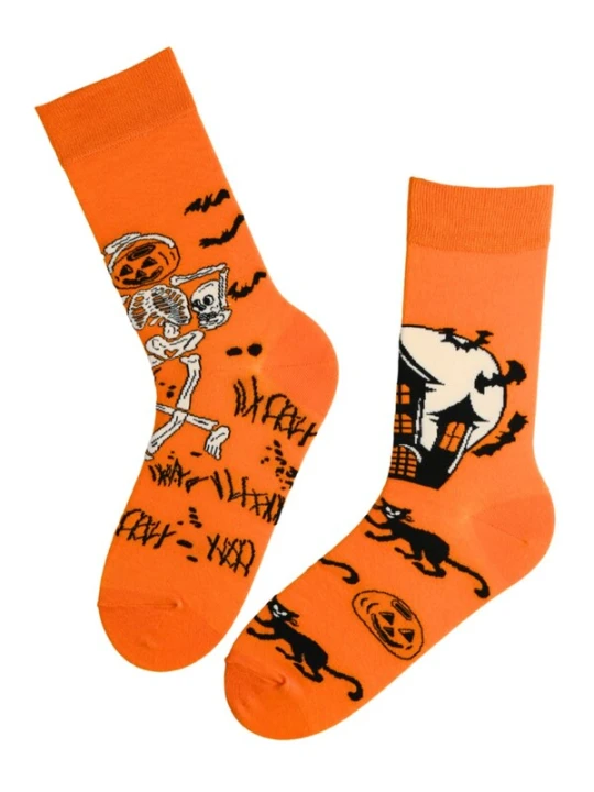 Obrázek produktu Sokisahtel Ponožky 'GORY Halloween socks' oranžová