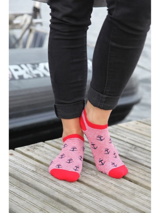 Obrázek produktu Sokisahtel Ponožky 'MERMAID socks' červená