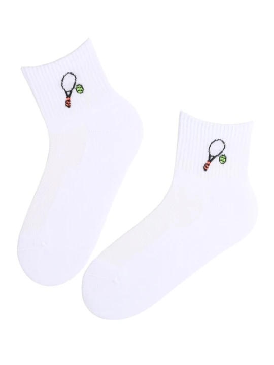 Obrázek produktu Sokisahtel Ponožky 'TENNIS' bílá
