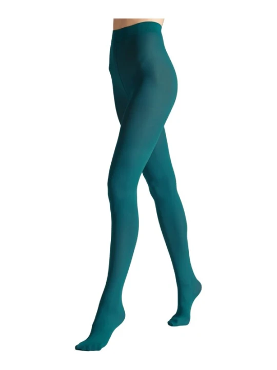 Obrázek produktu Sokisahtel Punčocháče 'STIINA 40 DEN tights' petrolejová