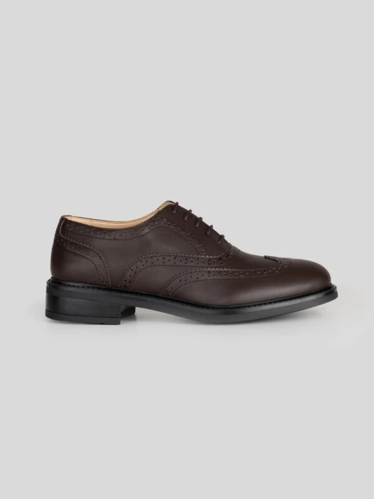 Obrázek produktu Solari Milano Šněrovací boty 'Brogue' tmavě hnědá