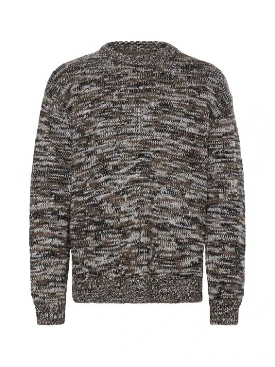 Obrázek produktu !Solid Svetr 'SDWINGATE' khaki / černá / offwhite