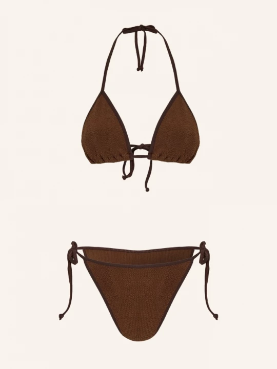 Obrázek produktu Sorbet Island Trojúhelníkové Bikiny Aria hnědá / tmavě hnědá