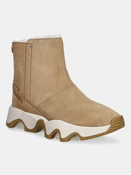 Obrázek produktu Sorel Semišové sněhule KINETIC IMPACT SHORT BOOT hnědá