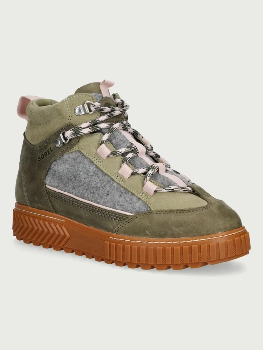 Obrázek produktu Sorel trekové boty na platformě dámské ONA AVE PEAK BOOT WP zelená