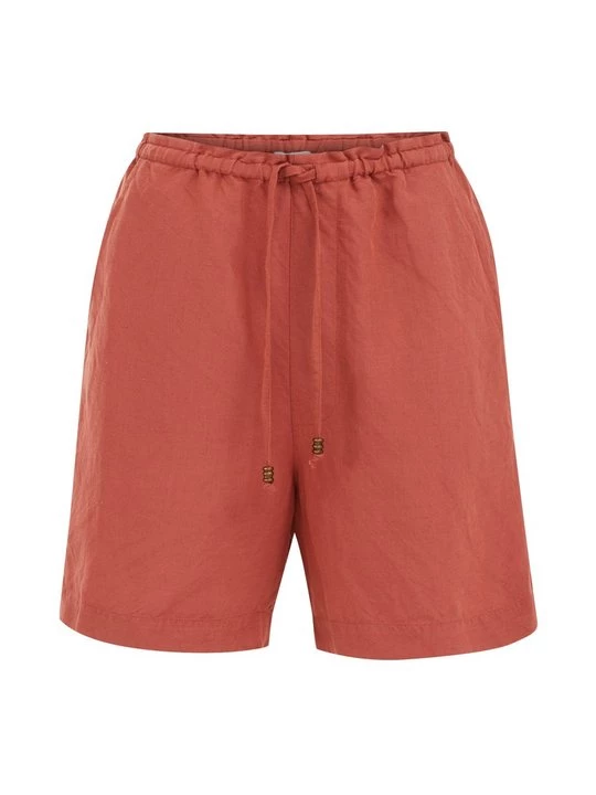 Obrázek produktu Šortky WE Fashion skvrnitě tmavě hnědá
